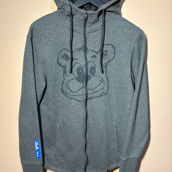 Men’s Medium UCLA Bruins Under Armour Fleece-Lined Full-Zip Hoodie Bear Logo - Picture 1 of 10